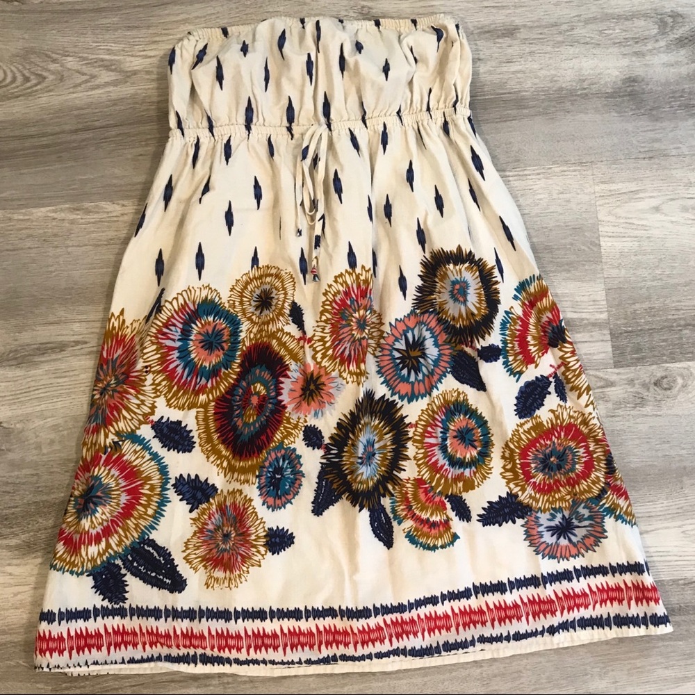 Strapless Mini Dress